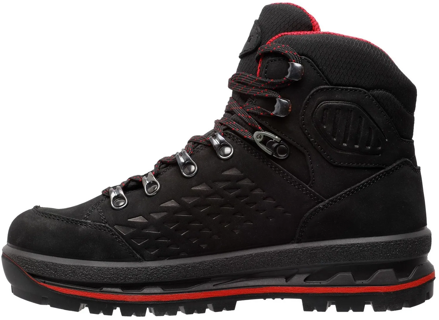 Wandelschoen Grisport Unisex Eiger Mid Black