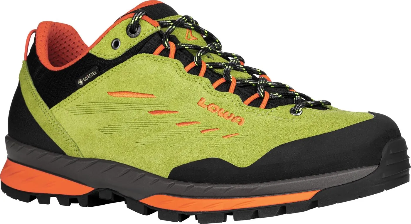 Wandelschoen Lowa Men Delago GTX Low Lime Flame