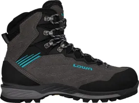 Wandelschoen Lowa Women Cadin II GTX Mid Anthracite Aquamarine