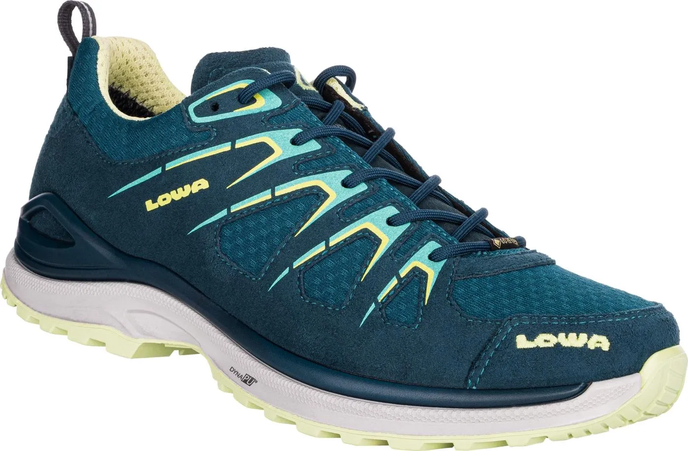 Wandelschoen Lowa Women Innox Evo GTX Low Petrol Mint