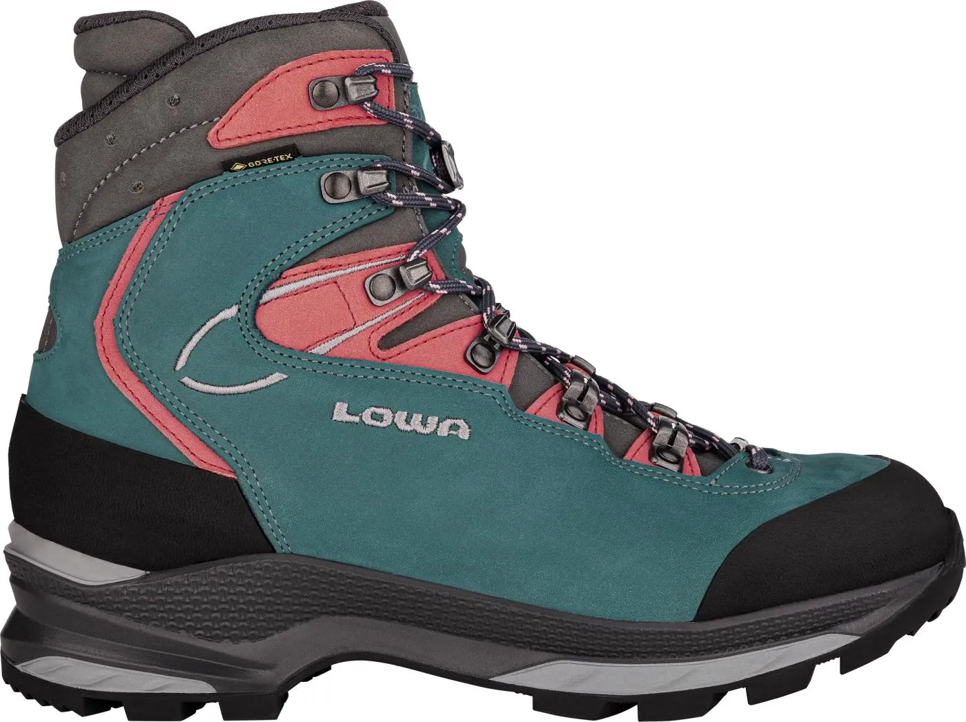 Wandelschoen Lowa Women Mauria Evo GTX Petrol Rose