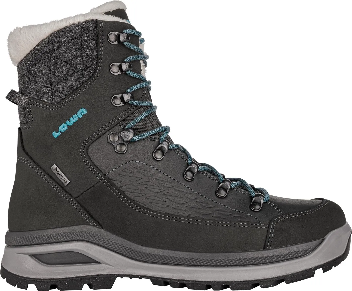 Wandelschoen Lowa Women Renegade Evo Ice GTX Anthracite Petrol