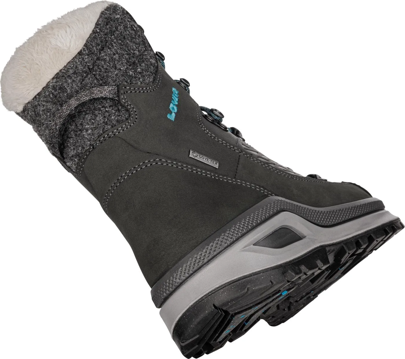 Wandelschoen Lowa Women Renegade Evo Ice GTX Anthracite Petrol