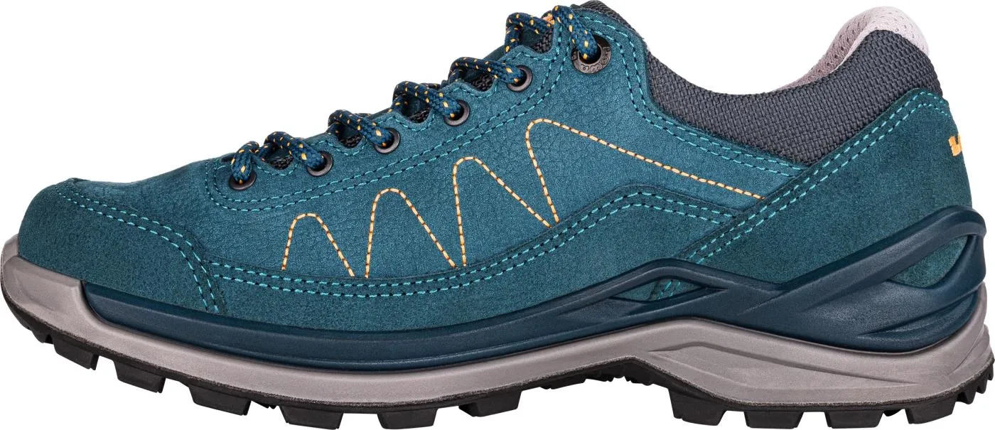 Wandelschoen Lowa Women Toro Pro GTX Low Petrol Mango