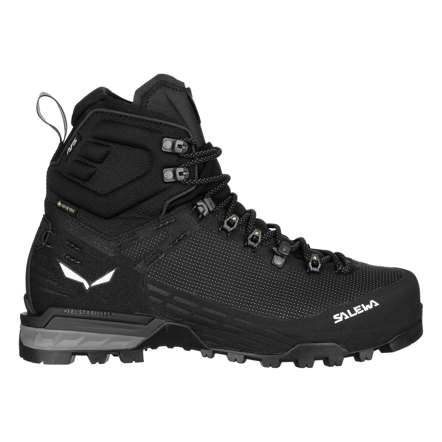 Wandelschoen Salewa Men Ortles Edge Mid GTX M Black Black