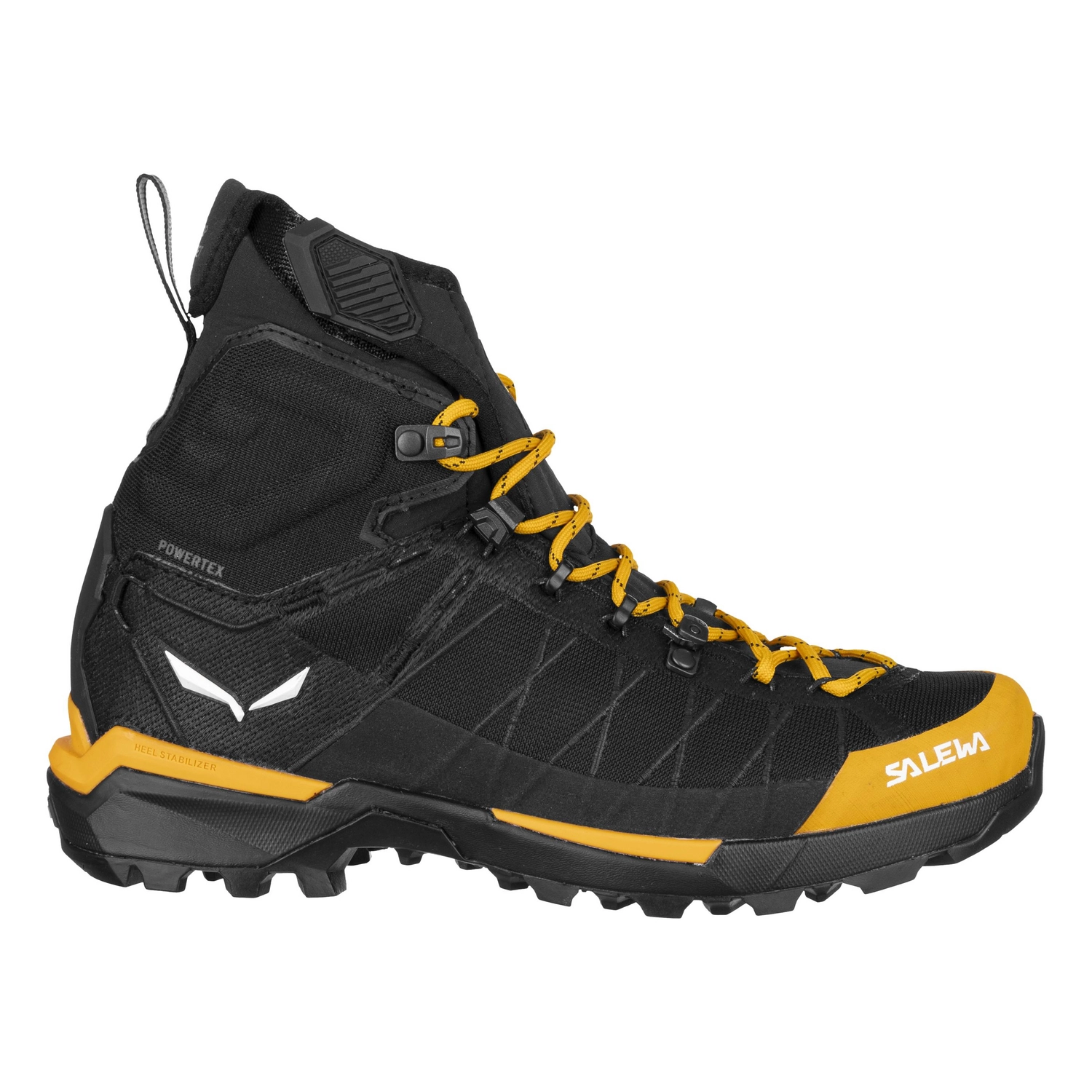 Wandelschoen Salewa Men Ortles Light Mid Powertex M Gold Black