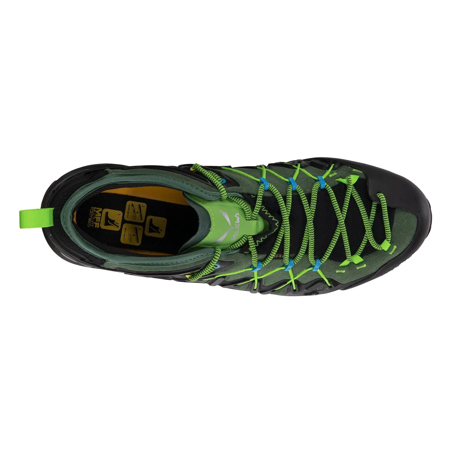 WANDELSCHOEN SALEWA MEN WILDFIRE EDGE GORETEX MYRTLE FLUO GREEN