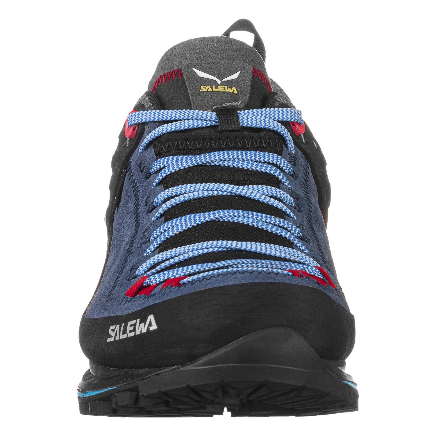 Wandelschoen Salewa Women WS Mountain Trainer 2 GTX Dark Denim Fluo Coral