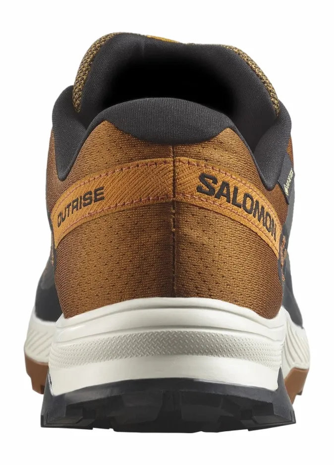 Wandelschoen Salomon Men OUTRISE GTX Beluga Black Sugar Almond