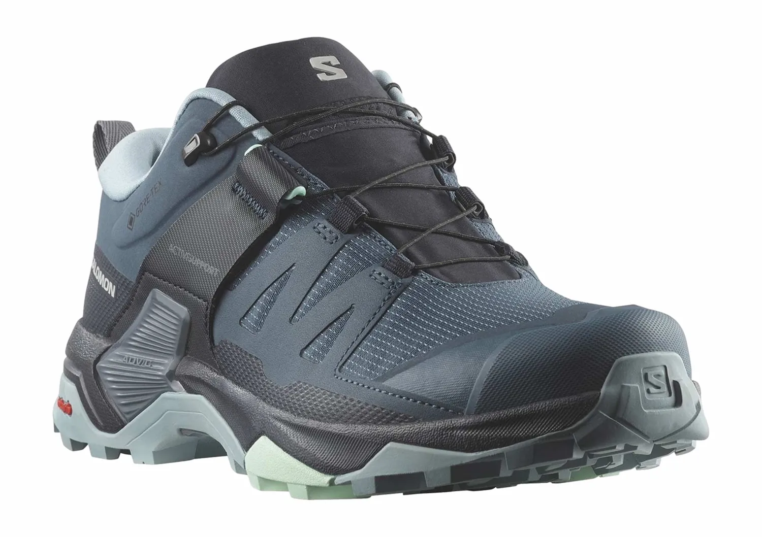 Wandelschoen Salomon Women X Ultra 4 GTX Stargazer Carbon Stone Blue