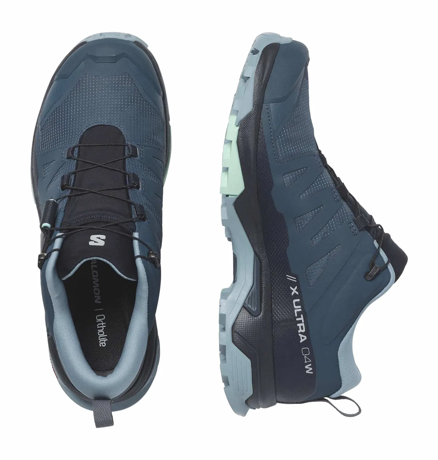 Wandelschoen Salomon Women X Ultra 4 GTX Stargazer Carbon Stone Blue