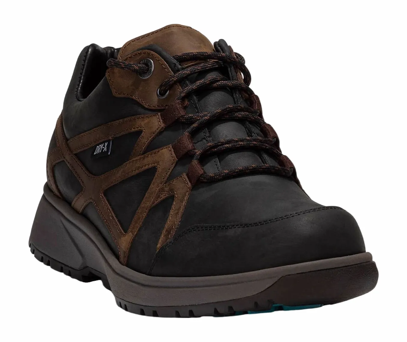 Wandelschoen Xsensible Men Abo Black Brown