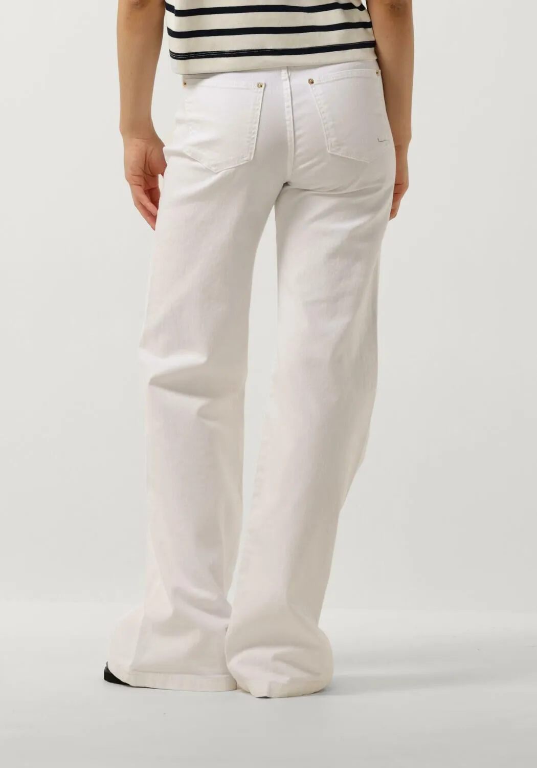 witte co'couture slim fit jeans dory white long jeans