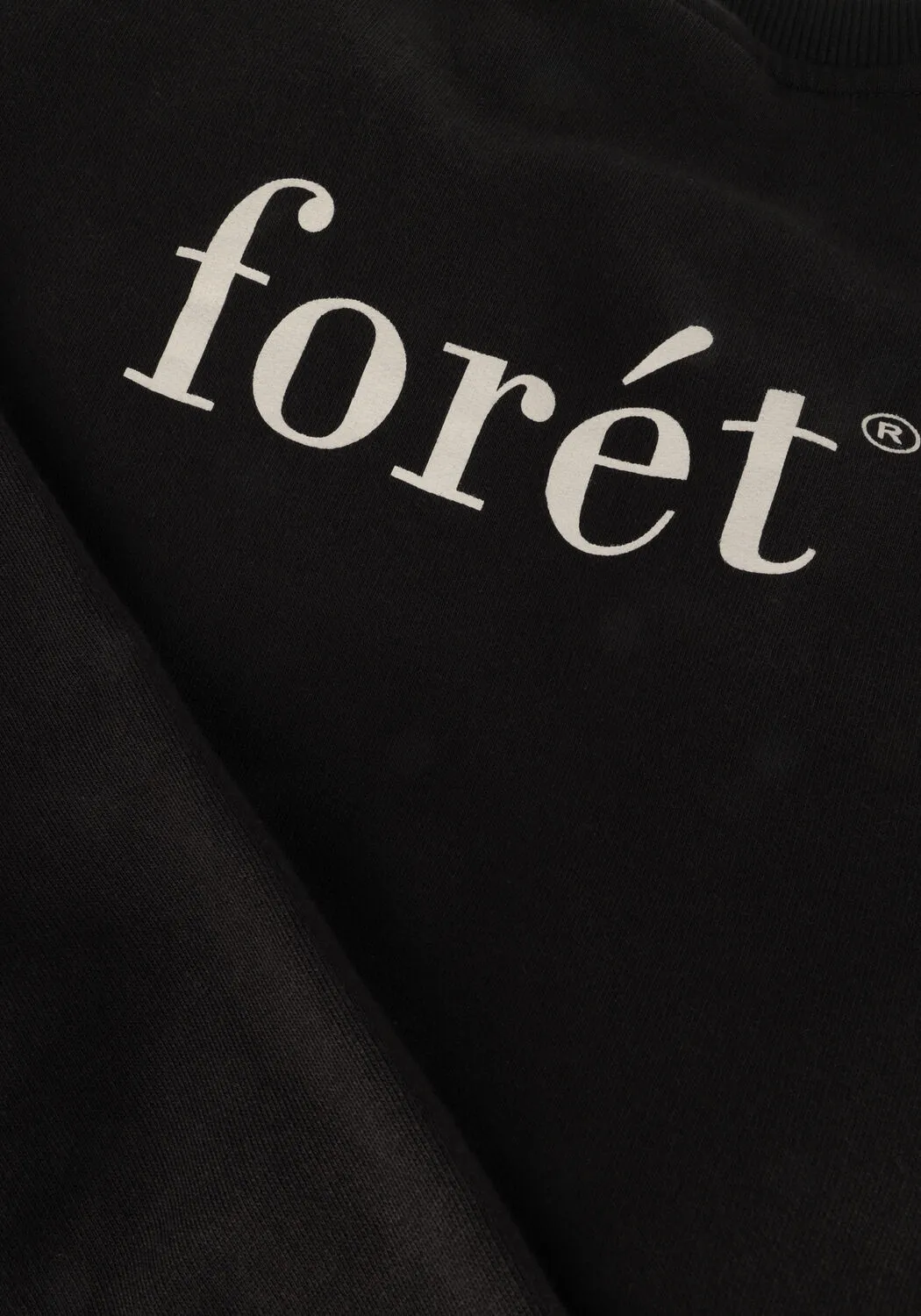 zwarte forét trui still sweatshirt