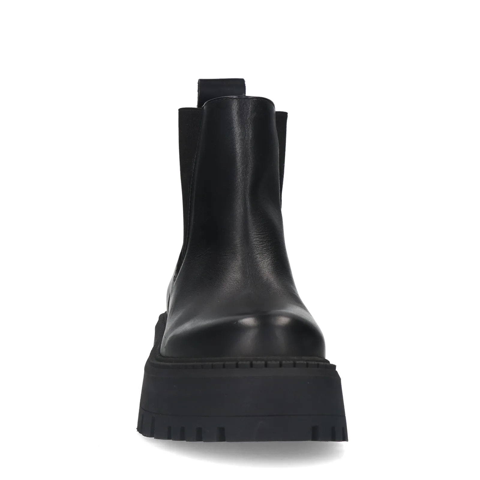 Zwarte platform chelsea boots