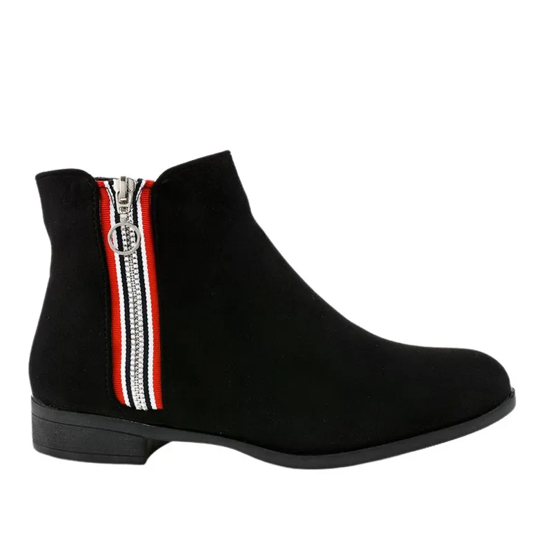 ZWARTE PLATTE ENKELLAARSJES DAMES 88269
